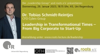 LIL am 26. Januar 2023 -  Dr. Tobias Schmidt-Reintjes (CFO Cybex Group)