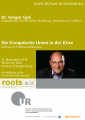 5th roots lecture in economics am 16.11.2016