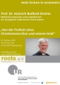 6th roots lecture in economics am 01.02.2017